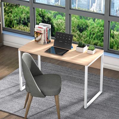 Desk with metal feet