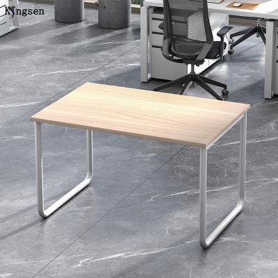 Simple desk with metal feet computer desk